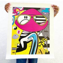 Load image into Gallery viewer, Quantum Hustle - Digital Print on Canvas - NFT Backed