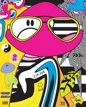 Load image into Gallery viewer, Quantum Hustle - Digital Print on Canvas - NFT Backed