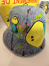 Load image into Gallery viewer, Light Denim Bucket NFC Chipped Hat - Limited Edition NFT Drop - Augmented Reality Activated
