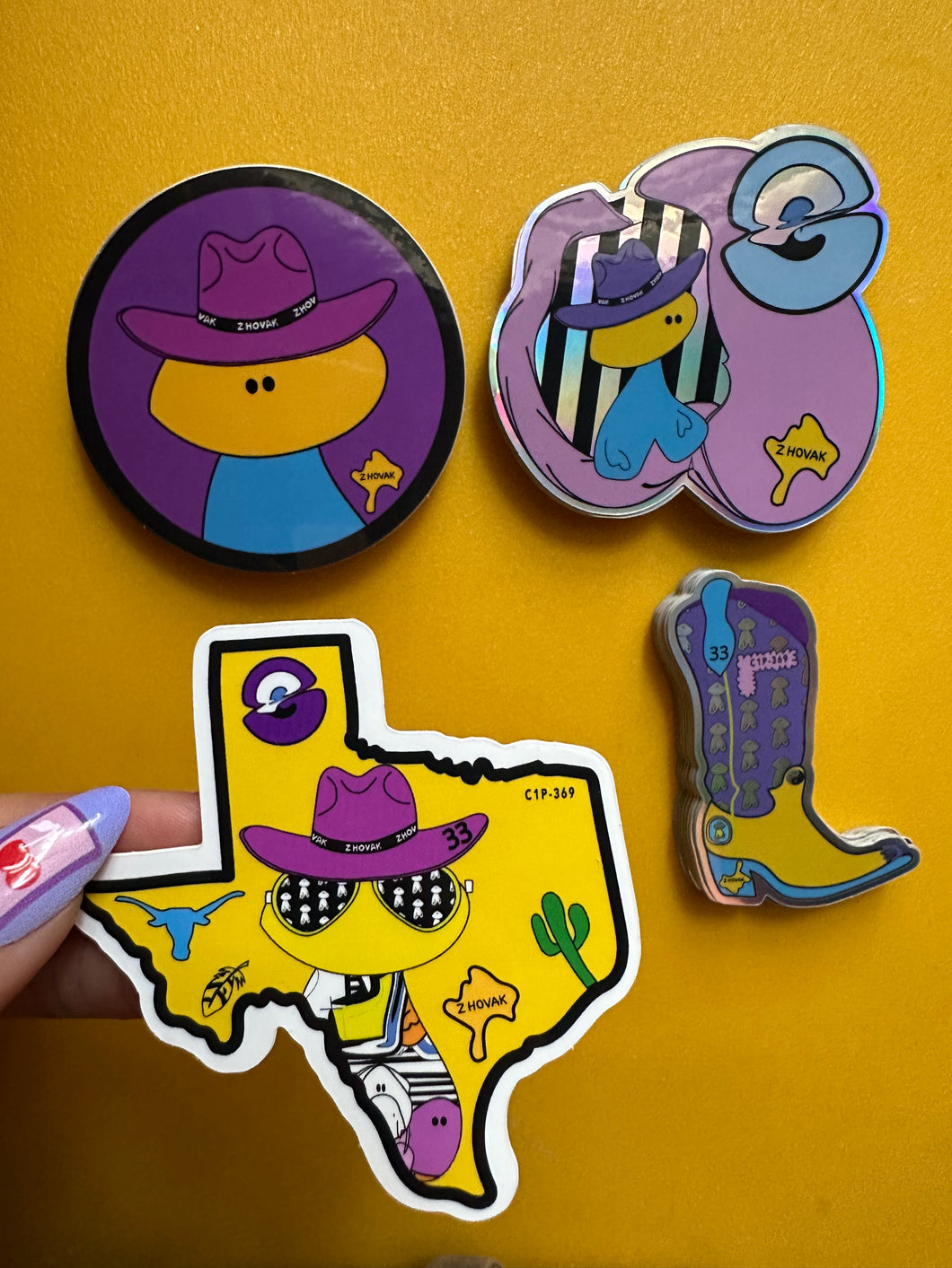 C1P Texas Edition 1 Sticker Pack