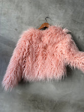 Load image into Gallery viewer, BLUSH Z HOVAK C1P SHAGGY FUR COAT
